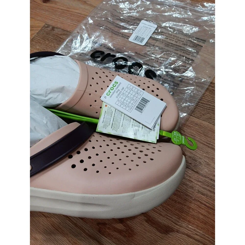Crocs Inmotion Marbled Clog Men's Size 13 Slip On Shoes